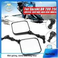 2X Motorcycle Rear View Mirror Side Mirrors for   200 250 DR350 350 DRZ 400 650 DR650