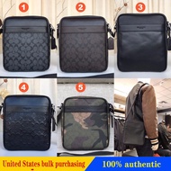 Shoulder Bag COACH Men Bags Charles Flight Bag Men Crossbody Sling Messenger bag 54788 71764 54782 59913