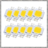 (L A T Z) 10pcs 10W LED Chip Bulb 10w Led Lamp Light White High Power for Flood Lamp Warm White