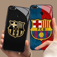 HP DK-65 FC Barcelona HD Glass Casing OPPO A5S A11K A12 A12Shp F5A7 F9 ProF7