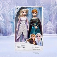 迪士尼官方 冰雪奇緣唱歌娃娃艾莎公主女孩玩具兒童生日禮物