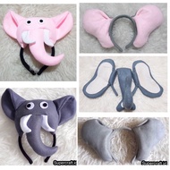 Elephant Character Headband Elephant Costume Animal Mask Children Elephant Dumbo Costume Elephant He