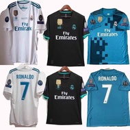 retro Issue 17 18 real madrid CR7 RONALDO soccer jerseys football shirt men