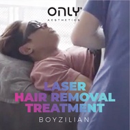ONLY Aesthetics SHR Laser Hair Removal Treatment Boyzilian Trial [Redeem In Stores]