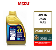 Mizu 4T 10W40 [Ester Formulation] Fully Synthetic (API SN) Motorcycle Engine Oil 1L  motorsikal moto