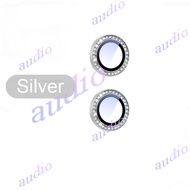 Vivo Y04 4G โลหะเพชรแวววาวป้องกันกระจกเลนส์กล้องสำหรับ Vivo Y04 VivoY04 4G 2025 Bling Coloful โลหะวง