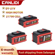 CANLIDI 21700 DY-Battery 5/10/15 Cell Lithium Battery Cordless Drill Battery Large Capacity For Powe