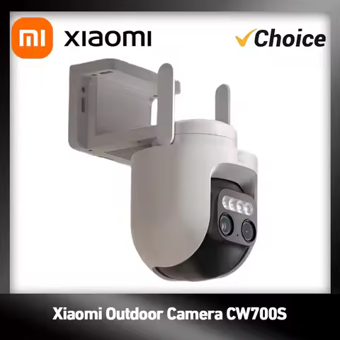 Xiaomi CW700S Outdoor Security Camera 2.5K 9X Zoom IP66 AI Human Vehicle Detection Color Night Visio