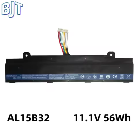 11.1V 56Wh 5040mAh New AL15B32 Laptop Battery For ACER Aspire V15 V5-591G V5-591 T5000-73CF T5000-50