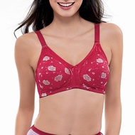 BRA AVON : JUITA SHERRY RED BRA NON WIRE 34B ~ 42D