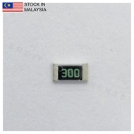 10PCS Taiwan-Grade 30R ±1%, 0603 SMD Resistor (300)