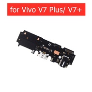 for vivo V7+ / vivo v7 plus USB Charger Connector Flex Cable Microphone USB Charging Dock PCB Board Flex Cable Repair Parts