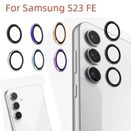 SamsungS23FE S23Plus S23Ultra GalaxyS23FE S23+ S23U S 23FE Metal Aluminum Alloy Camera Lens Tempered