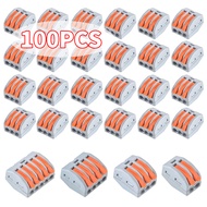 Each Pack JINH One Hundred Pieces Screwless Compact Wire Terminal Quick Connectors CMK41 Push In Spl