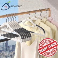 Penyangkut Baju Plastik Tanpa Jejak | Penyangkut Baju Standard Untuk Rumah & Kedai Pakaian