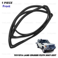 Front Windshield Rubber 1 Piece Of Black For Toyota Land Cruiser FZJ79 Year 2007-2017