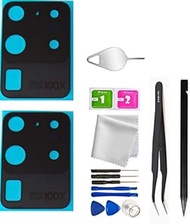 2 Pieces Galaxy S20 Ultra 5G Rear Camera Glass Lens Cover Replacement for Samsung Galaxy S20 Ultra 5
