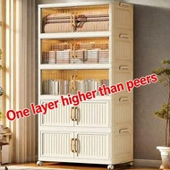 50CM Multipurpose Double Sided Opening Storage Cabinet Foldable/Stackable Storage Box