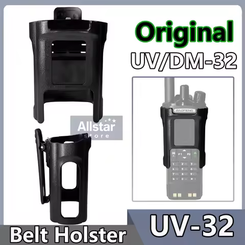 Original Belt Clip Hoster For Baofeng DM-32 Walkie Talkie Belt Holster Case UV32 Radio Belt Holder C