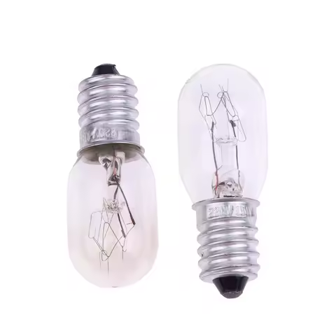 (YY)2Pcs 2025 New 15w Refrigerator Bulb Microwave Light E14 Toaster/Steam Bulb Light Replacement Lig