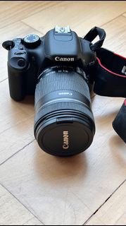 Canon EOS 550D + 2 lenses + flash