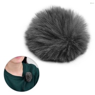 Toho Clip-on Lavalier Microphone Windscreen Furry Windshield Mic Muff Compatible with Boya M1 and Other Most Lapel Microphones