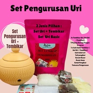 Set Pengurusan Uri dengan tembikar/Set Pengurusan Uri Lengkap/Uri Periuk Tanah/ Uri Murah/Uri Bayi/U