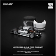 Pop Race Mercedes Benz CLK GTR Silver