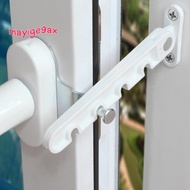 New Window Limiter Latch Position Stopper Casement Wind Brace Home Security Door Windows Sash Lock Child Safety