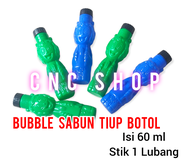 Mainan Bubble Sabun Tiup Gelembung Botol dapat 5 Botol Mainan Anak Jadul Seru Murah