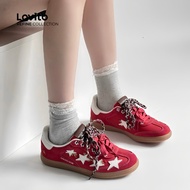 (lovito Refine) Casual Star Sneakers for Women LR20E055 (Lovito Refine) Sneakers Kasual Bintang untu