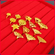 Cincin 50 adjustable design options/NEW gold Ring Jewellery Emas Bangkok 24k COCO Ring - Koko Pasir Cincin