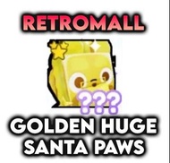 Golden Huge Santa Paws (Pet Simulator X)