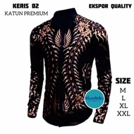 KEMEJA HITAM Adult Men's BATIK Shirt With Black BERNEKEL MOTIF EXCLUSIV PREMIUM Quality Latest BATIK Shirts For Invitations And Work Clothes