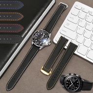 2024 new Nylon watch strap substitutes for Omega Seamaster Speedmaster Dark Side of the Moon Mido Citizen canvas folding buckle bracelet