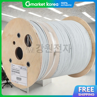 สายแลนแบบโซลด 23AWG ยาว 300 เมตร บรรจในรล ปองกนไฟลก