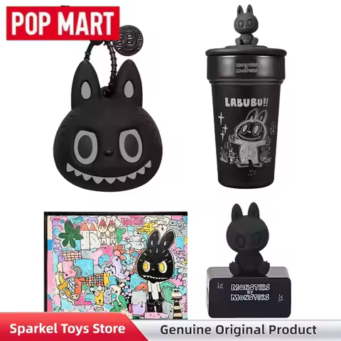 POPMART The Monsters 10th Anniversary Laptop Sleeve Labubu Cartoon Laptop Bag / Headphone Bag / Frid