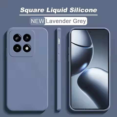 Luxury Liquid Silicone Phone Cases For Xiaomi 14T 14 13T 12T 11T Pro 12 13 11 lite UltraCase Fro Xia