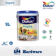 1L ICI Dulux Inspire Interior Smooth Sheen Matt Finish Wall Paint (Cat Dinding Dalaman Matt)