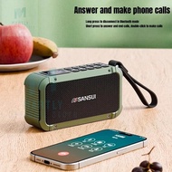 Martly SANSUI F63 Multifunctional Digital FM Radio Bluetooth Speaker Recording Function Outdoor Port
