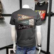 European Station Trendy Brand Pure Cotton Short Sleeve T-shirt for Men's Korean Edition Trendy Popul