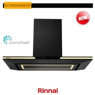 [ RINNAI ] RH-C1059-PBR Sleek &amp; Stylish Matt Black Design Plasma Filter Technology Chimney Hood