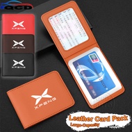 Xpeng X9 G6 Car Driver's License Credit Card Multiple Card Slots Organizer