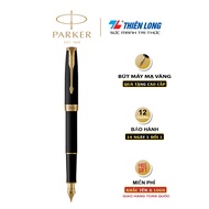 [Mã PARK100 giảm 100K] Bút máy cao cấp Parker Sonnet Matte Black GT TB-1950875