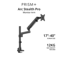PRISM+ Arc Stealth Pro | 17" - 40" VESA Monitor Arm