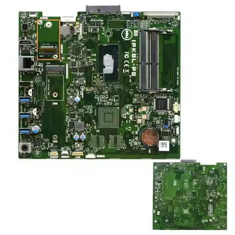 Original For Dell 3277 3477 All-in-one Motherboard IPKBL-PS DDR4 Integrated Onboard 4415U CPU CR1TT 