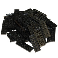 LEGO Parts and Pieces: Black 2x6 Plate x50
