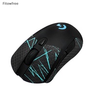 Fitow Mouse Grip Tape Skate Handmade Sticker Non Slip Lizard Skin Suck Sweat For Logitech G403 G603 G703 FE