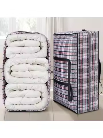 Large Capacity Quilt Pillow Blanket Storage Bag Home Cabinet Wardrobe Clothes Dustproof Pouch Dormit