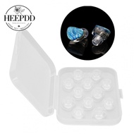 HEEPDD Silicone Eartips S M L 4 Pairs  Diameter from 4.5mm to 6.5mm Replacement IEM Tips for K374 K3
